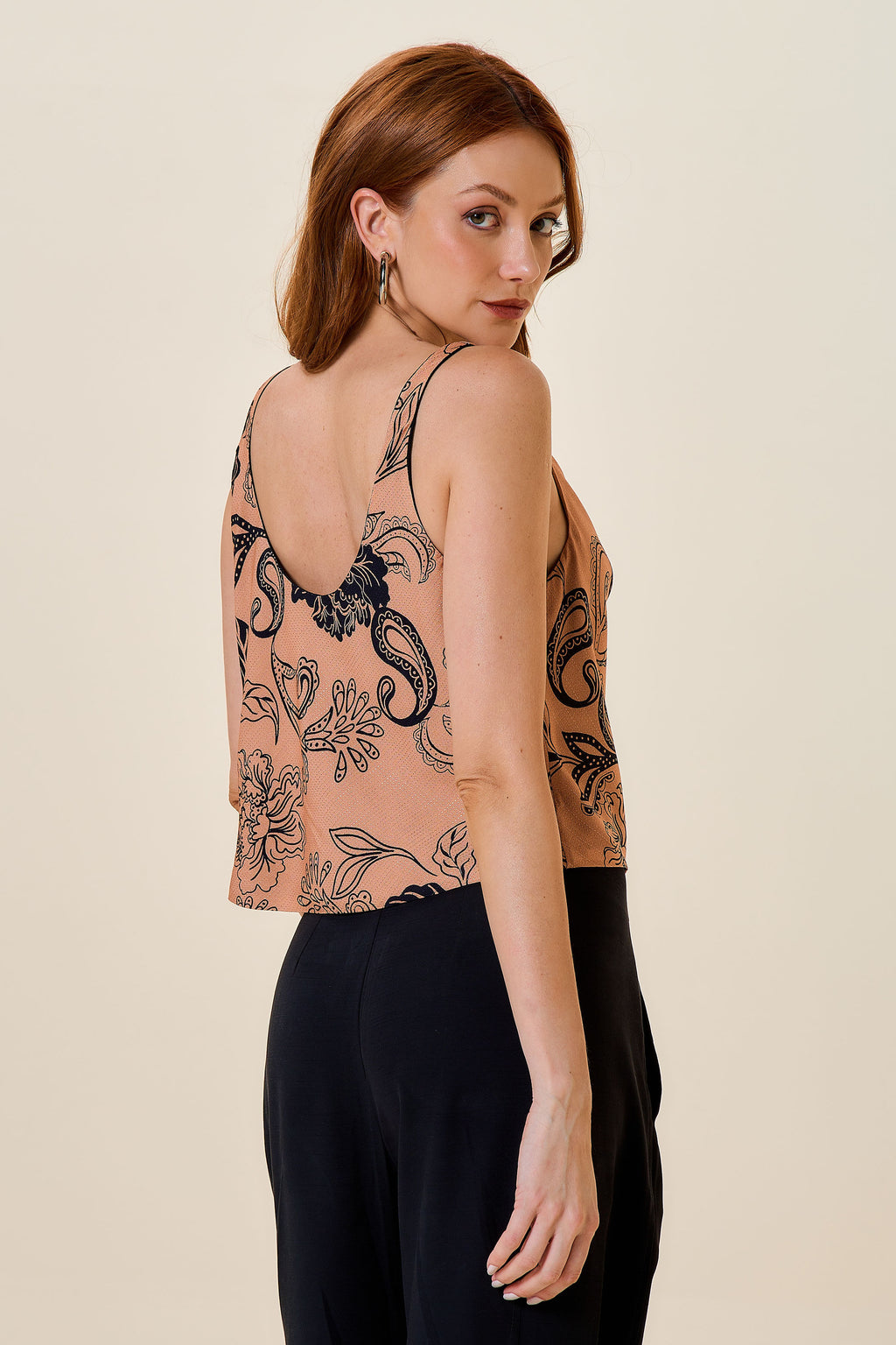 EST FLORAL LATINO CAMEL