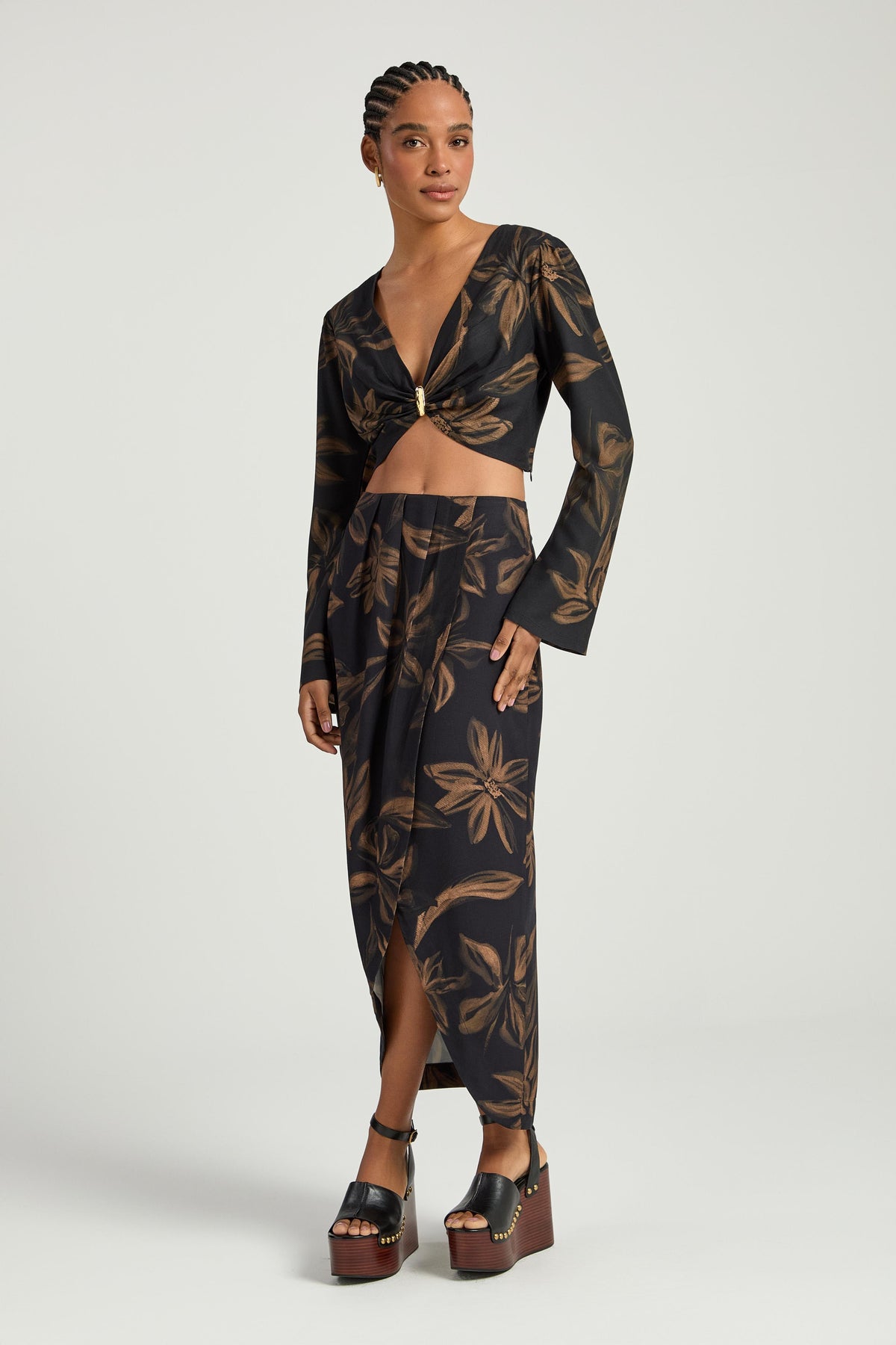 EST FLORAL ESCURO