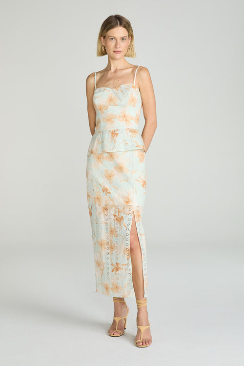 SAIA MIDI - EST FLORAL SERENO