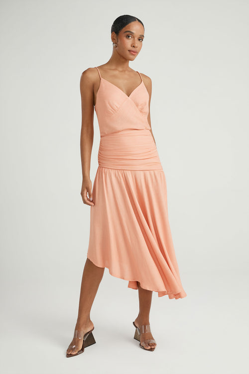 SAIA LONGA LINHO COM LUREX - TOSCANA