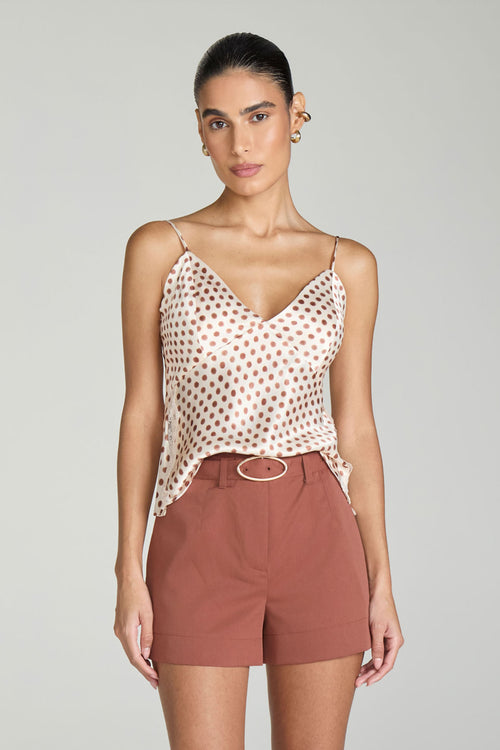 SHORT FIVELA OVAL - TOFFEE