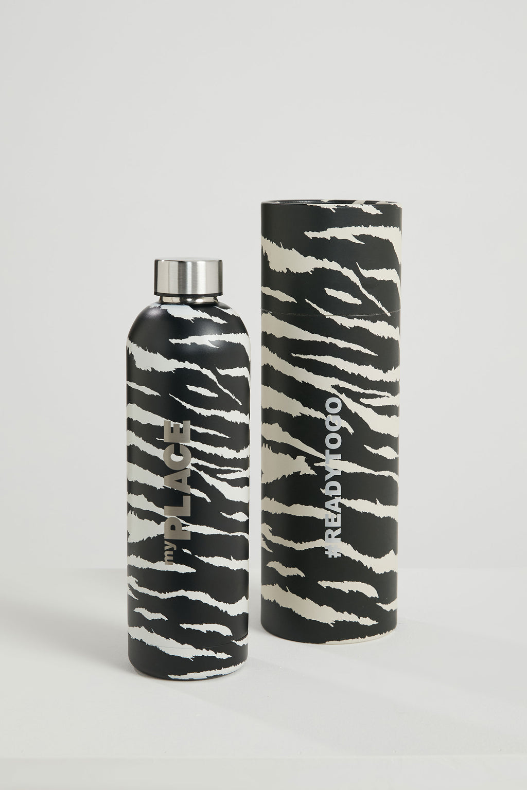 GARRAFA TÉRMICA BRINDE - ZEBRA